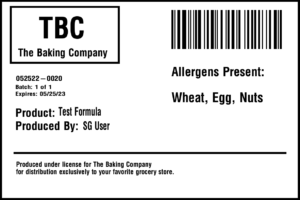 Allergens, Handling Allergens in Manufacturing, Allergen Control Measures