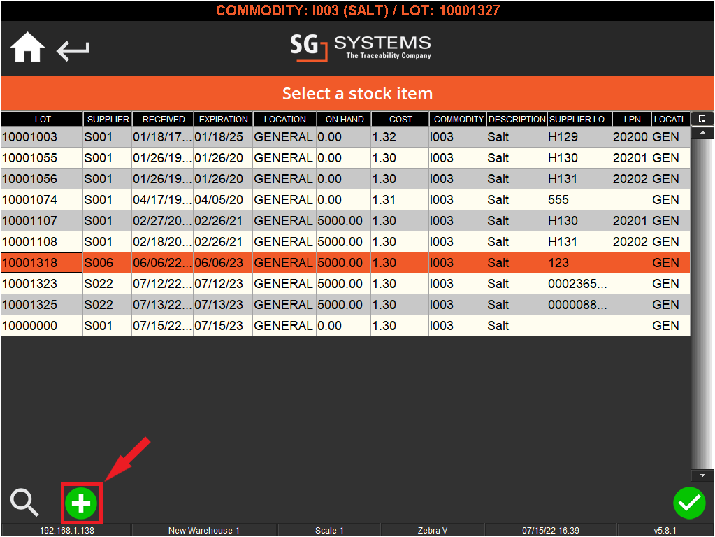 Inventory Functions - SG Systems Global
