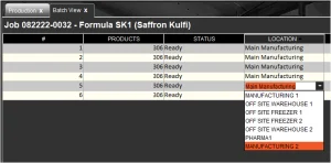 일정 및 생산, 배치 관리, MES