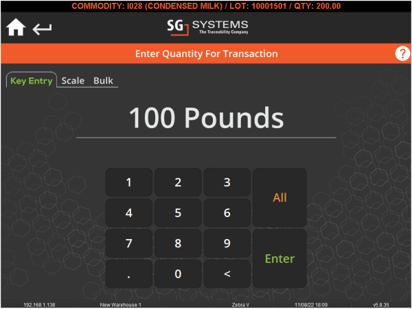 Material Issue & Initialize Inventory - Module Guide, V5 Traceability